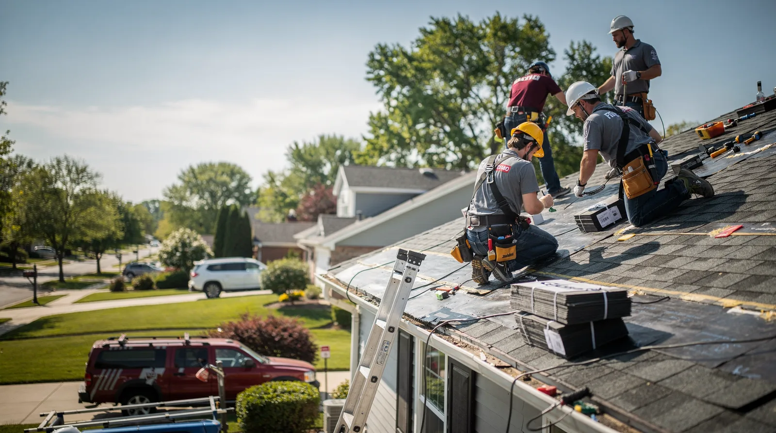 Roof Repair in Dawson, IL around you